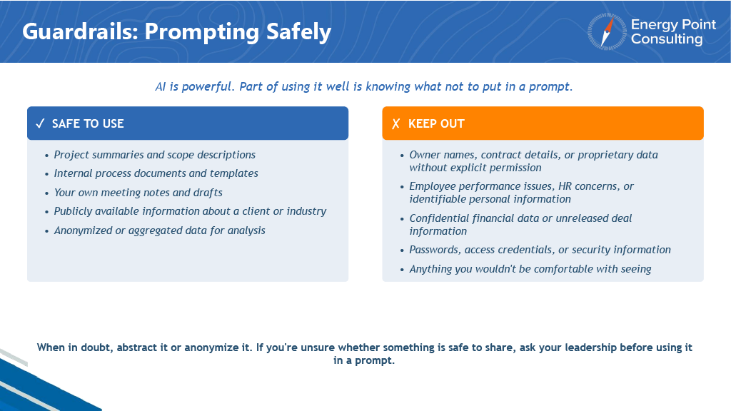 Guardrails: Prompting Safely Slide